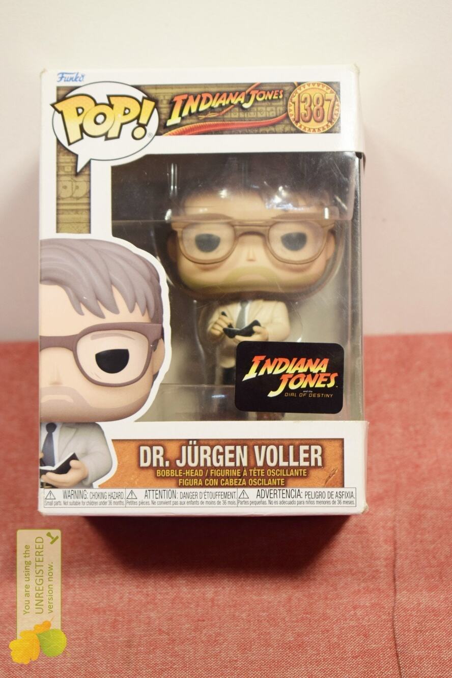 Funko Pop! Indiana Jones & The Dial of Destiny Dr. Jurge #1387 (Pack Wear)
